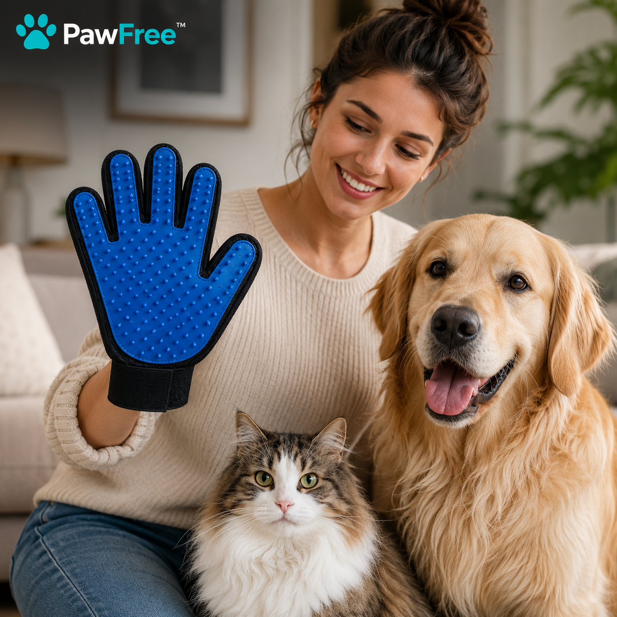 GroomGlove™ Pet Brush