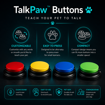 TalkPaw™ Buttons