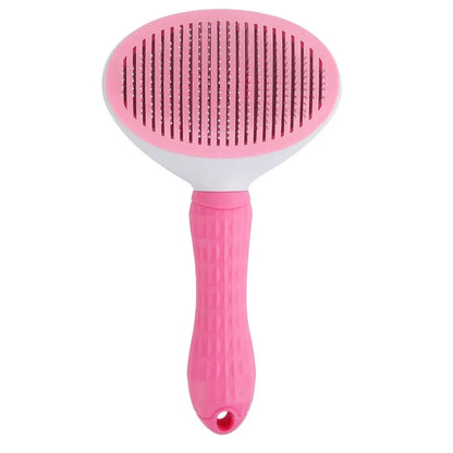 Cat Brush Remove Hair Pet Hair Removal Comb for Cats Non-Slip Grooming Brush Stainless Steel Dog Combs Brushes Cat Accessories